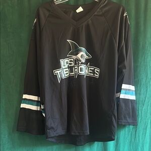 Black Los Tiburones Jersey